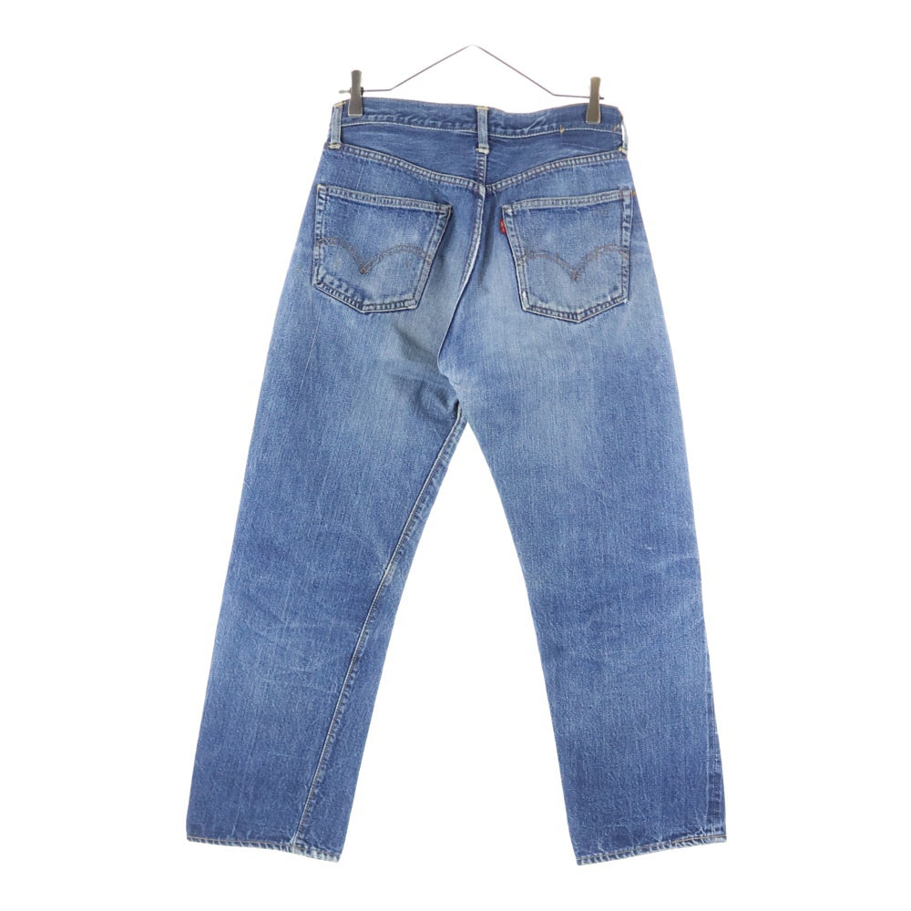 Levi's(リーバイス) 60-70S BIG-E 前期 ボタン裏16 不均等V 両面タブ Vステッチ 足長R デニムパンツ インディゴ
