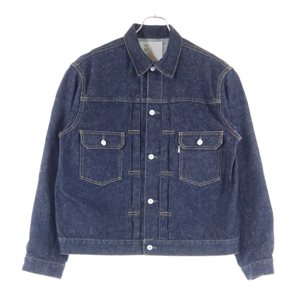 New Manual(ニュー マニュアル) #006 LV 2ND T-BACK JKT ONE-WASHED セカンド ティーバック デニムジャケット インディゴ
