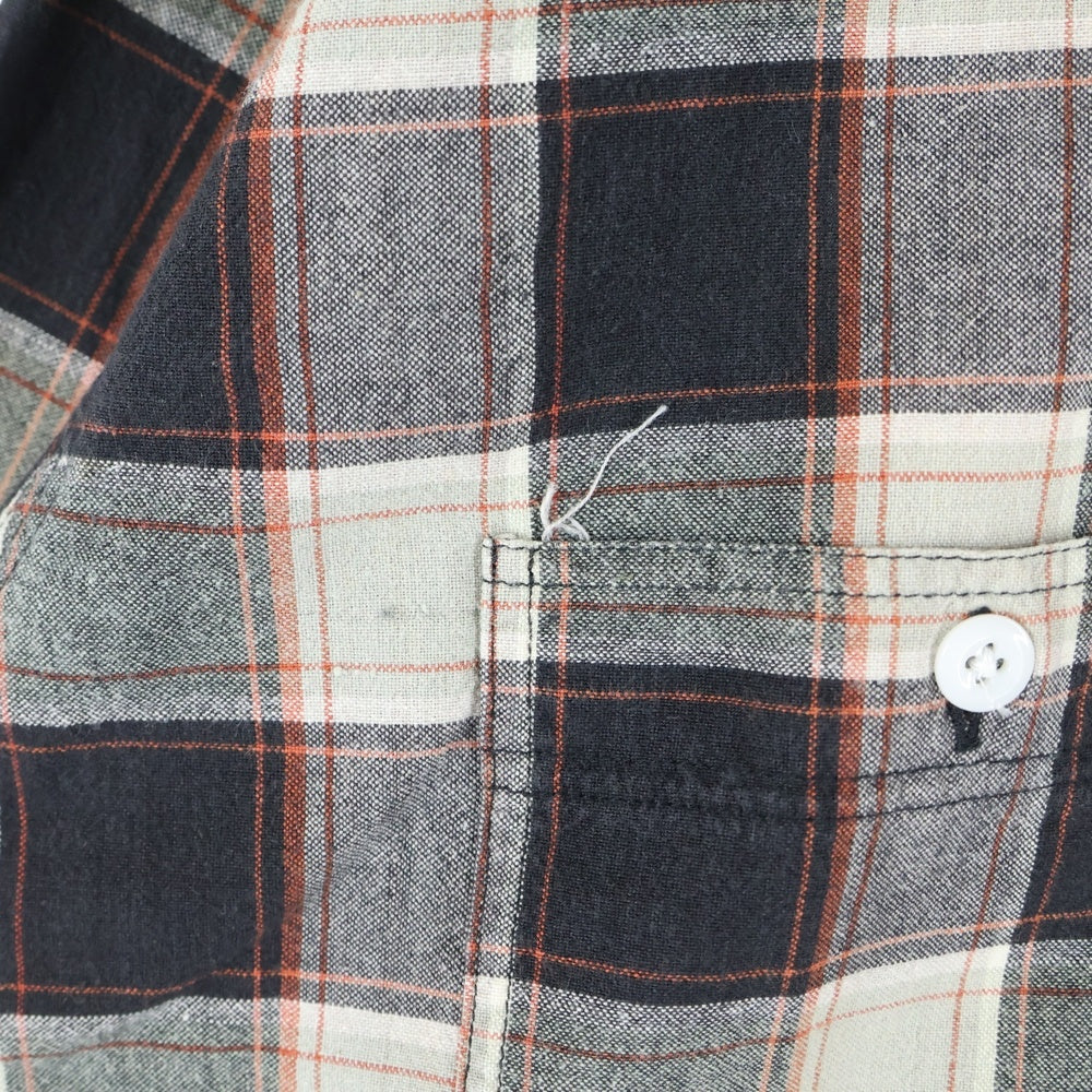 RRL(ダブルアールエル) 90s VINTAGE CHECK SHIRTS 三ツ星タグ チェック柄 長袖ネルシャツ マルチカラー