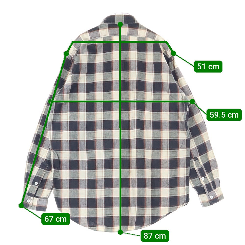 RRL(ダブルアールエル) 90s VINTAGE CHECK SHIRTS 三ツ星タグ チェック