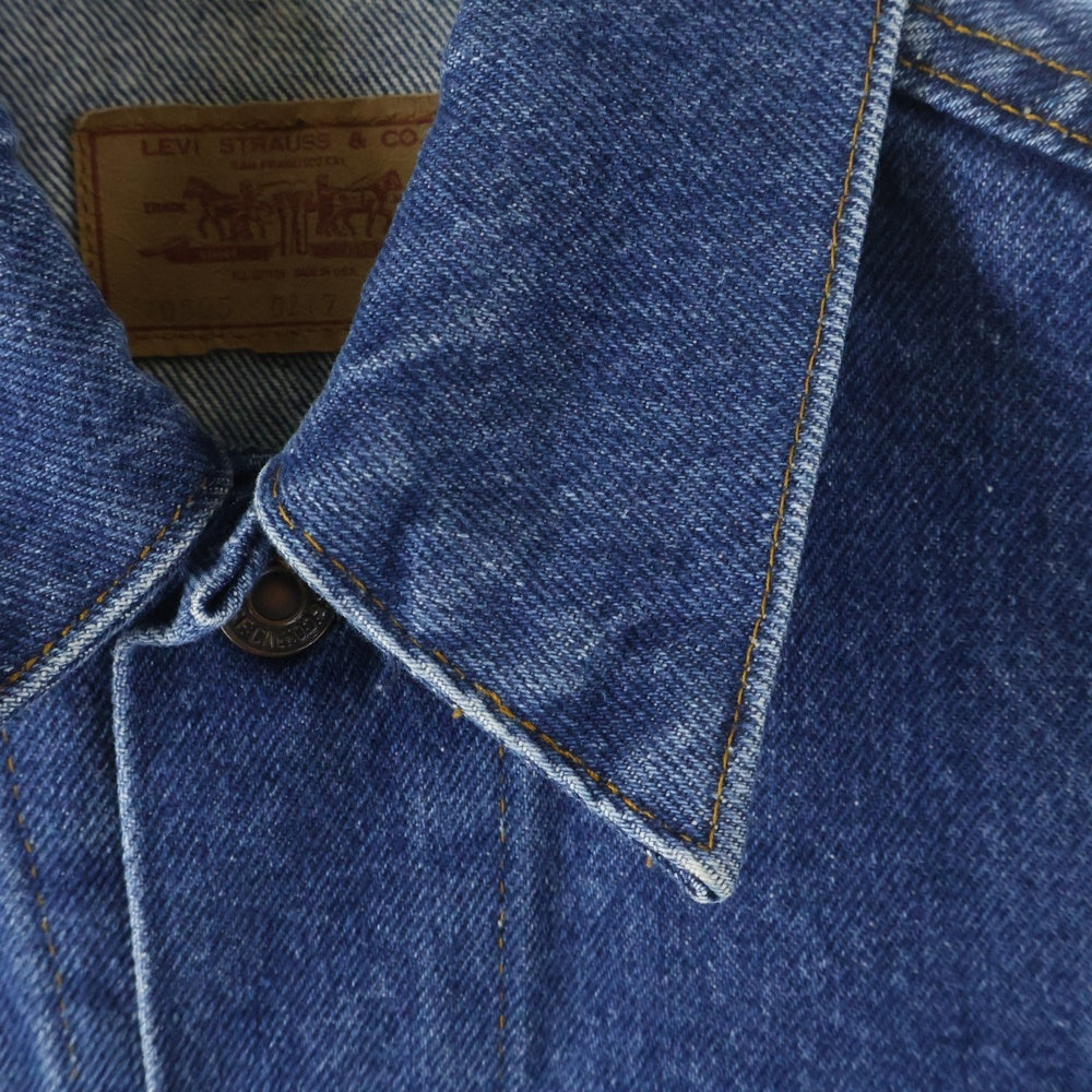 Levi's(リーバイス) 70s 70505-0217 4TH TYPE VNTAGE JACKET ボタン裏527 トラッカーデニムジャケット インディゴブルー