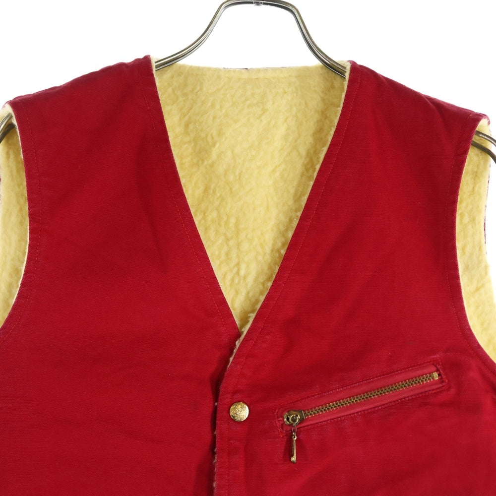 VINTAGE(ヴィンテージ) 60s CARTERS Duck Vest カーターズ ダックベスト レッド/イエロー