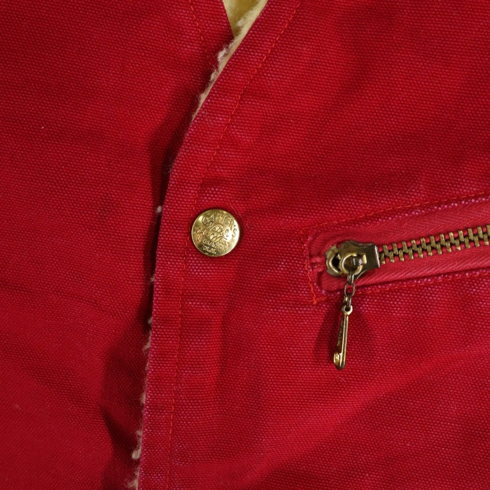 VINTAGE(ヴィンテージ) 60s CARTERS Duck Vest カーターズ ダックベスト レッド/イエロー