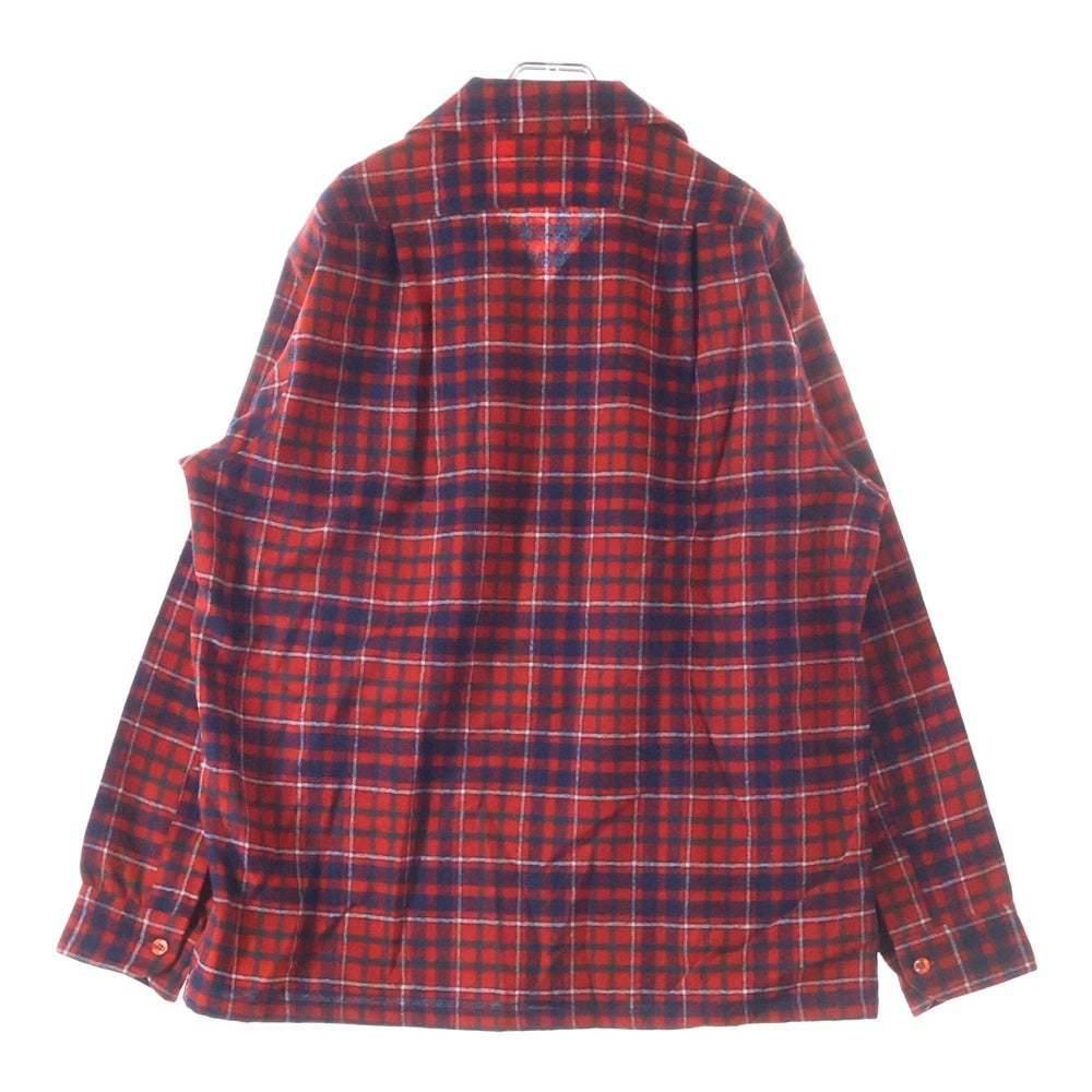 PENDLETON(ペンドルトン) 60S VINTAGE CHECK L/S SHIRT チェック 長袖 シャツ ヴィンテージ レッド/ネイビー/ホワイト
