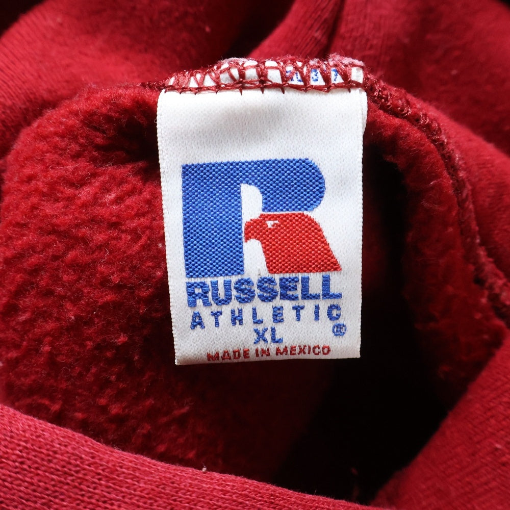 RUSSELL(ラッセル) 90S PULLOVER PARKA HOODIE MEXICO製 プルオーバーパーカー フーディー ボルドー