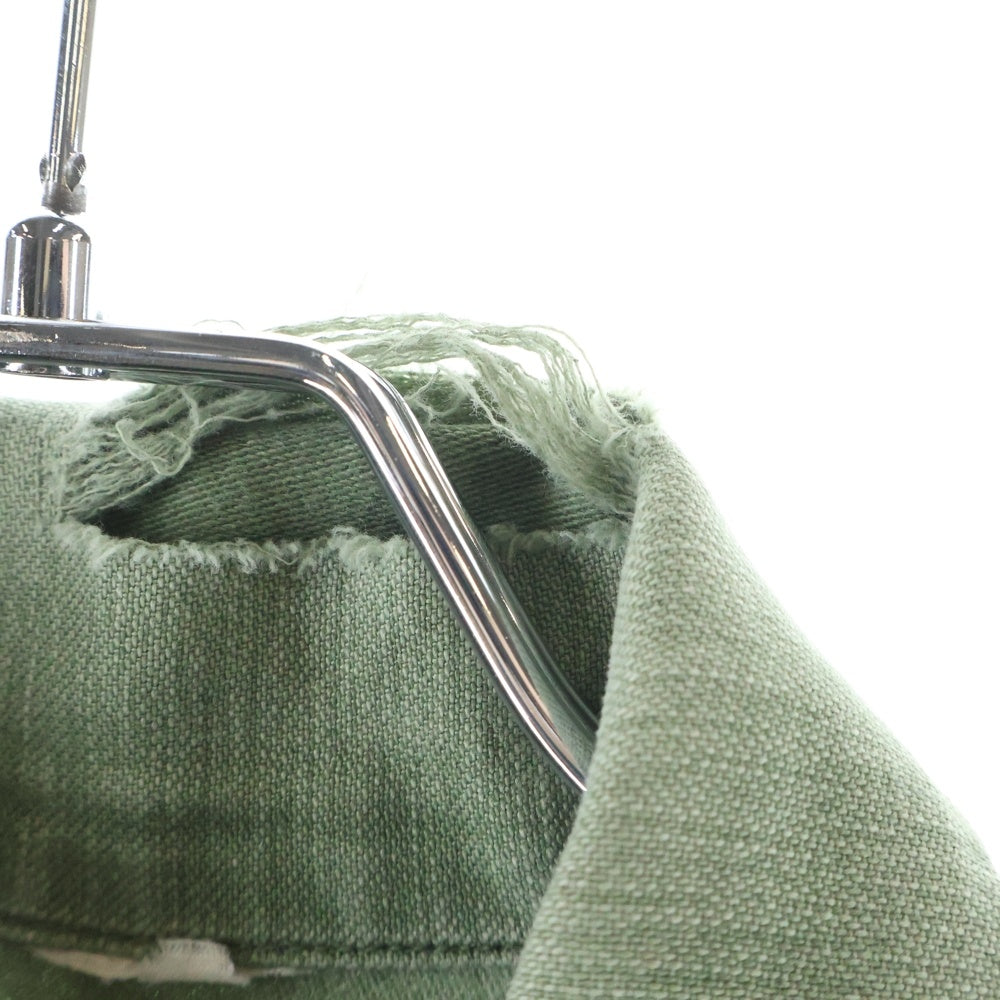 VINTAGE(ヴィンテージ) 60S U.S. ARMY UTILITY SHIRT 2nd ユーティリティ シャツ セカンド 69年製 カーキ
