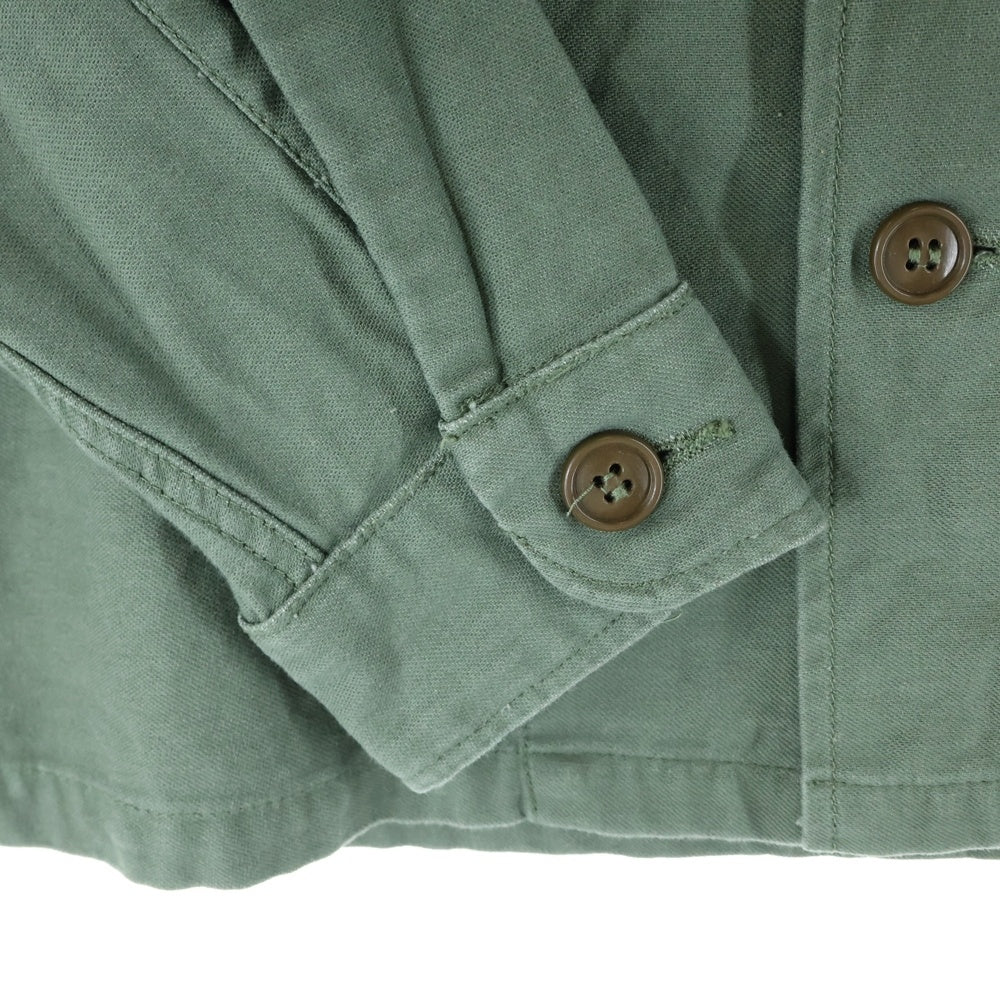 VINTAGE(ヴィンテージ) U.S.M.C. UTILITY SHIRT マリンコ ユーティリティ シャツ カーキ