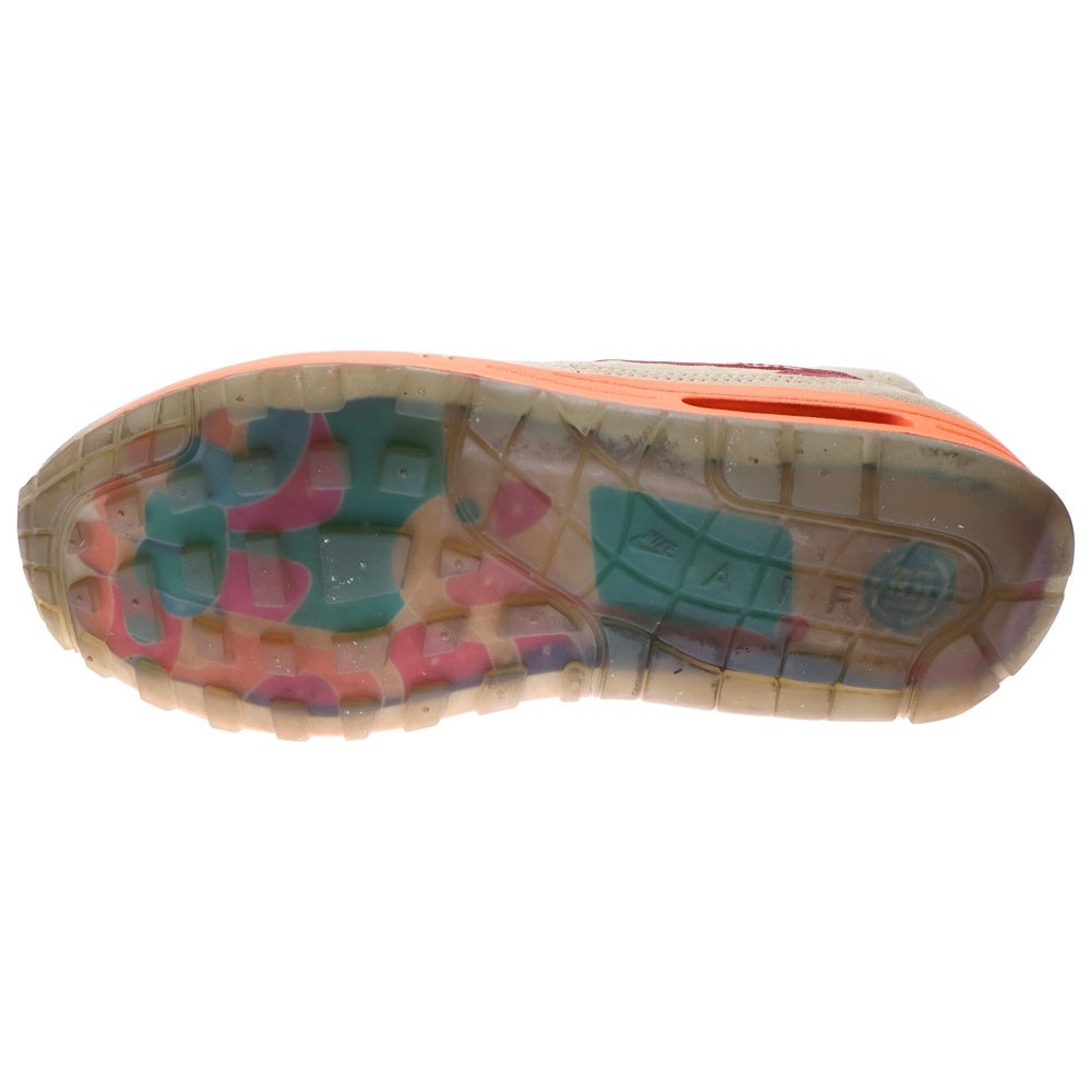 NIKE(ナイキ) × CLOT AIR MAX 1 KISS OF DEATH クロット エアマックス 1 キス オブ デス ローカット スニーカー ブラウン/オレンジ US9/27cm DD1870-100