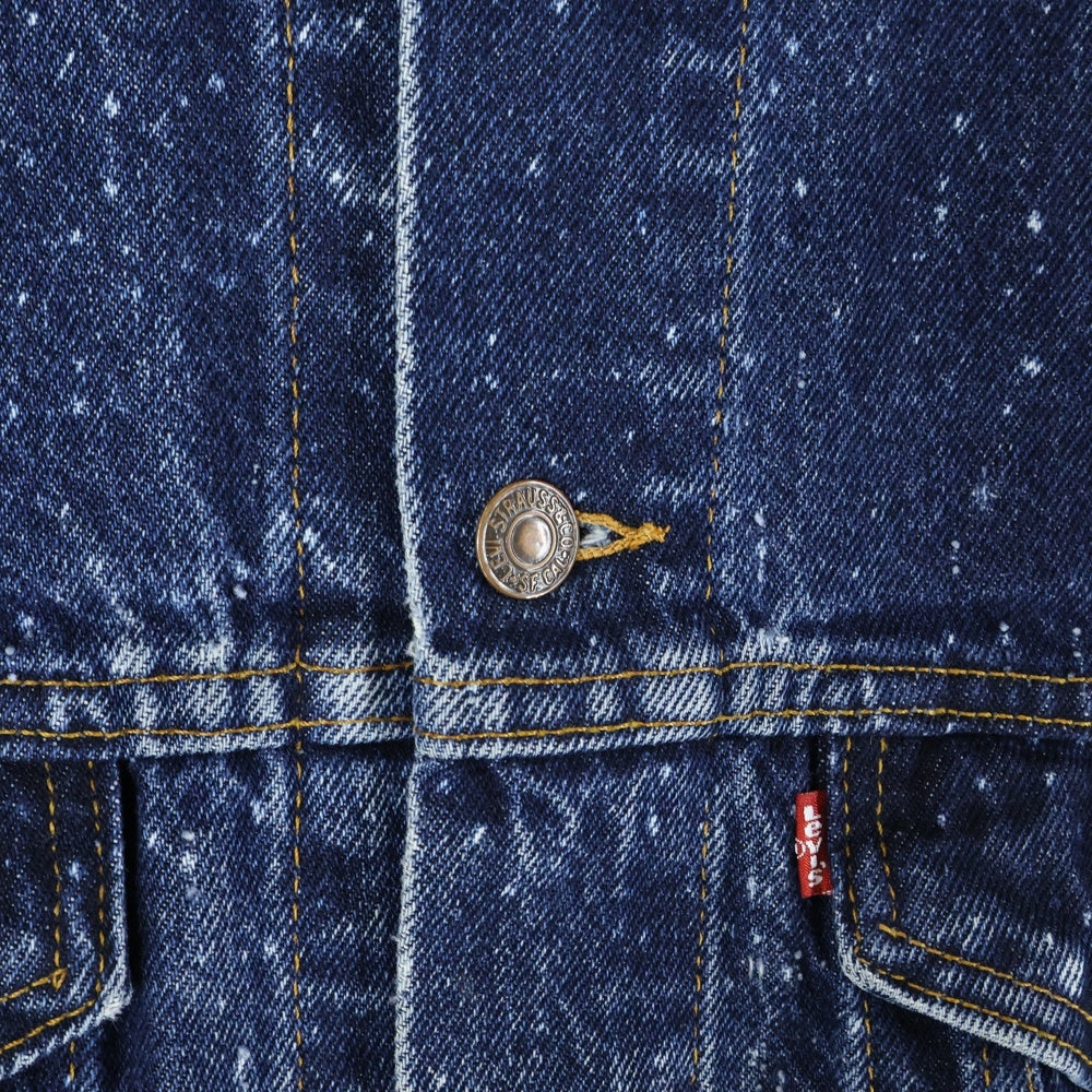 Levi's(リーバイス) 80s GALACTIC WASHED DENIM JACKET ボタン裏527 ギャランティックウォッシュデニムジャケット 70507-0229 ブルー