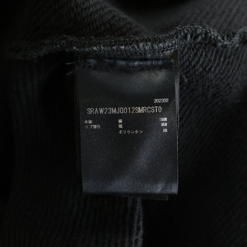 AMIRI(アミリ) Preemo Logo Hoodie プリーモロゴフーディー プルオーバーパーカー ブラック SRAW23MJG012SMRCST0