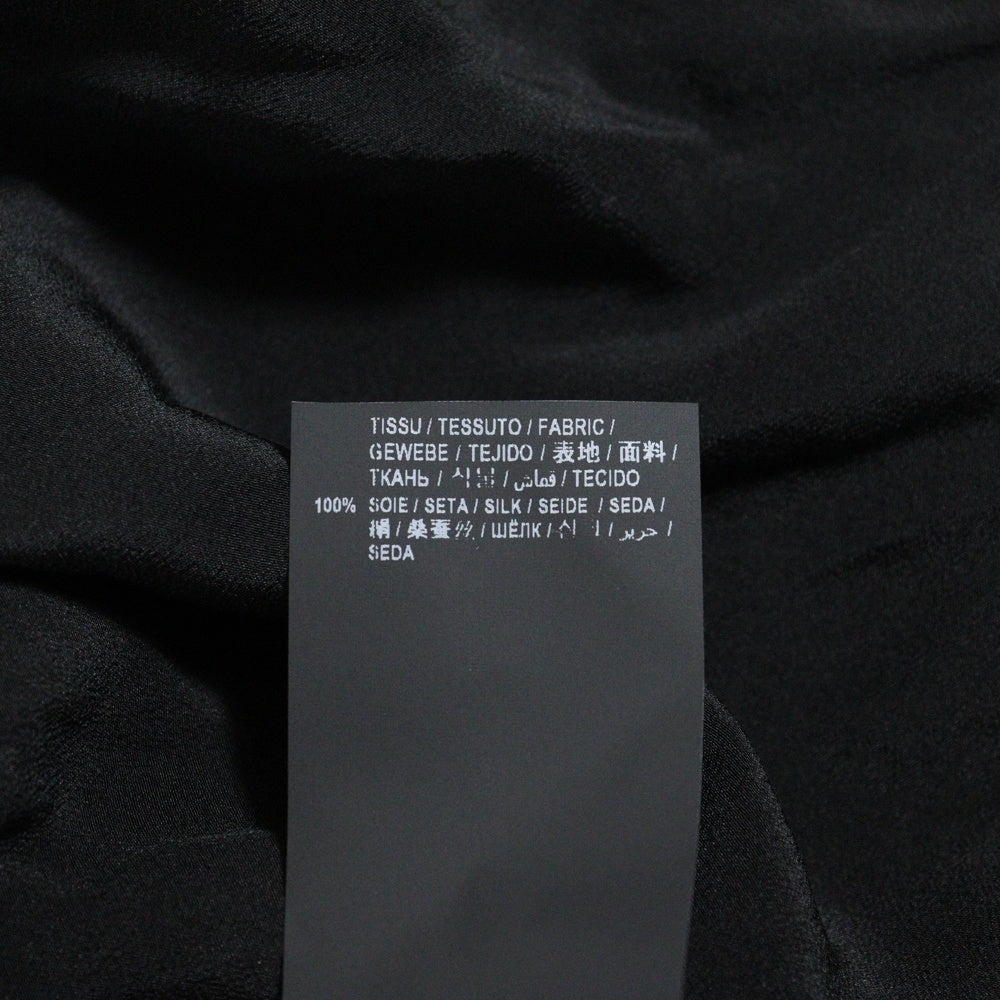 SAINT LAURENT PARIS(サンローランパリ) uniform shirt 636994 Y100W 長袖ドレスボタンシャツ ブラック