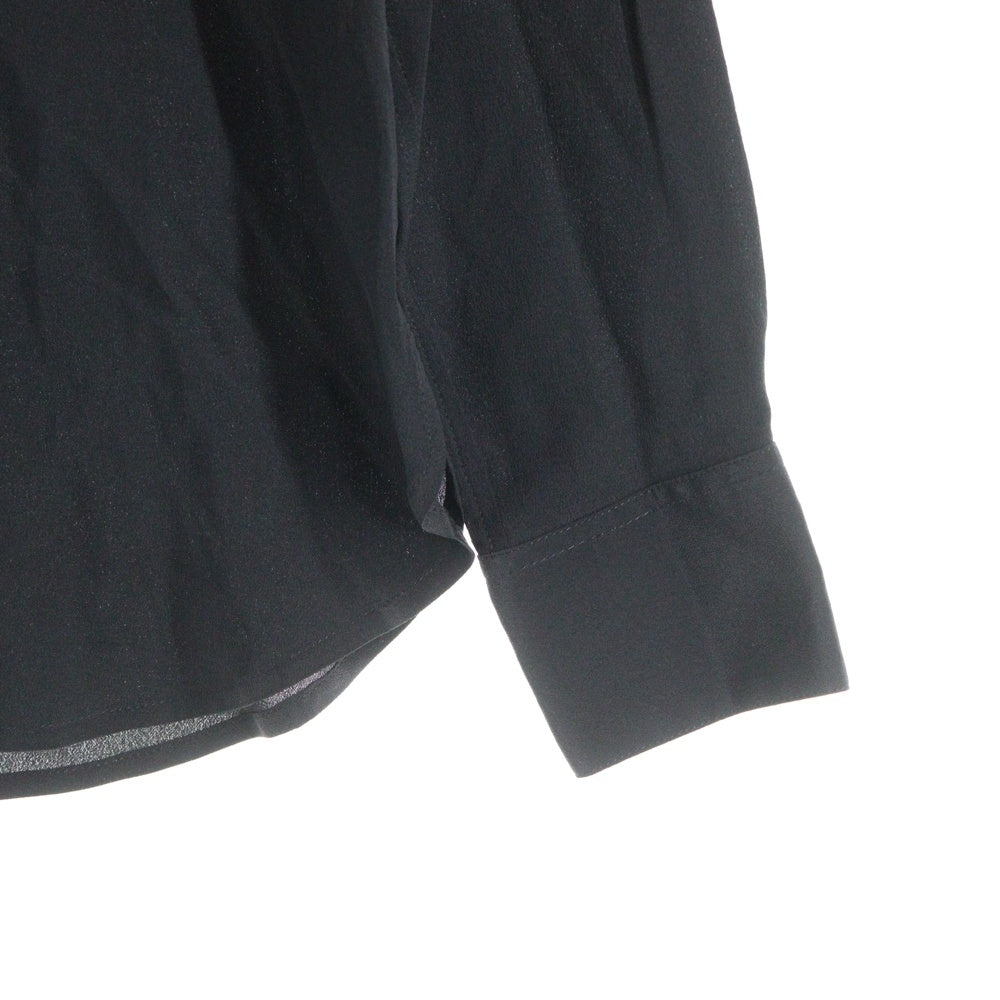 SAINT LAURENT PARIS(サンローランパリ) uniform shirt 636994 Y100W 長袖ドレスボタンシャツ ブラック