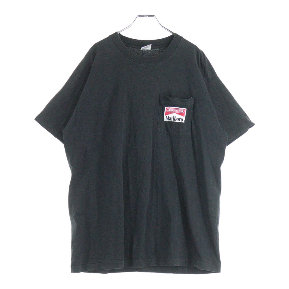 VINTAGE(ヴィンテージ) 90S MARLBORO SNAKE PASS POCKET TEE マルボロ スネークパス ポケット Tシャツ 半袖 カットソー ブラック