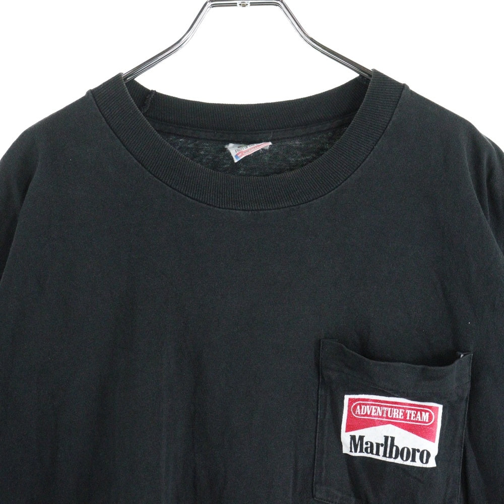 VINTAGE(ヴィンテージ) 90S MARLBORO SNAKE PASS POCKET TEE マルボロ スネークパス ポケット Tシャツ 半袖 カットソー ブラック