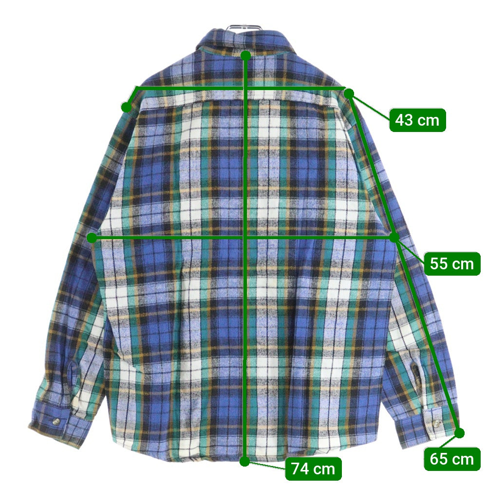 FIVE BROTHERS(ファイブブラザー) 90S VINTAGE FLANNEL CHECK L/S FIVE BROTHERS(ファイブブラザー) 90S VINTAGE FLANNEL CHECK L/S