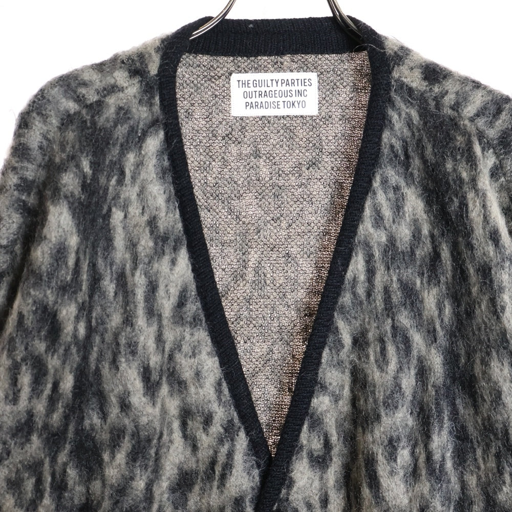 WACKO MARIA(ワコマリア) LEOPARD MOHAIR CARDIGAN レオパード柄
