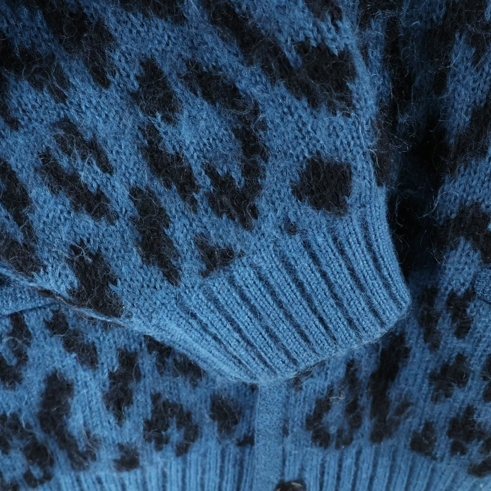 WACKO MARIA(ワコマリア) LEOPARD MOHAIR CARDIGAN レオパード柄