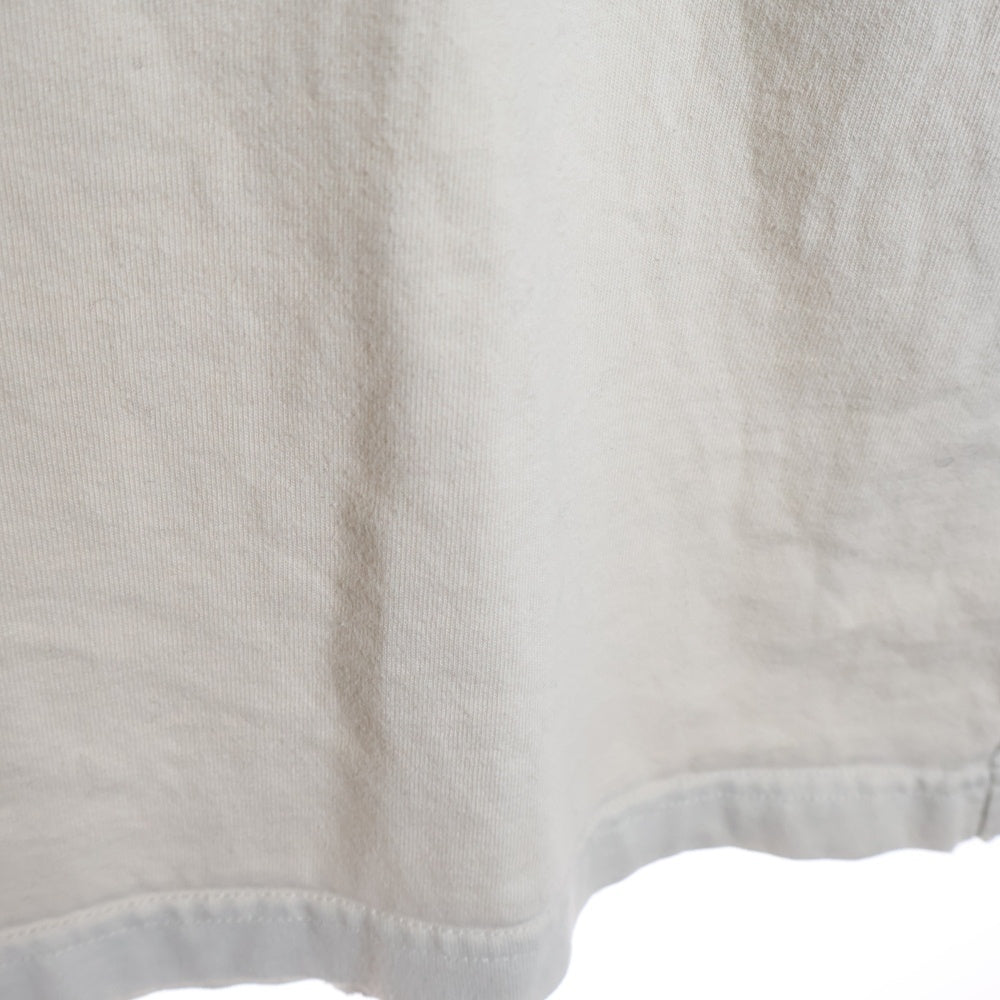 BALENCIAGA(バレンシアガ) 22AW Be different T-Shirt ロゴ刺繍 半袖Tシャツ アイボリー 712398 TNVB3