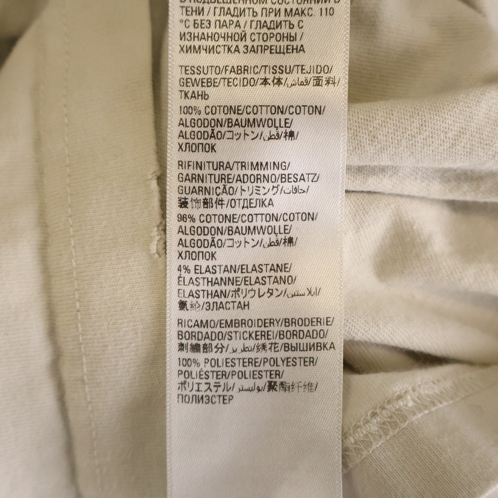 BALENCIAGA(バレンシアガ) 22AW Be different T-Shirt ロゴ刺繍 半袖Tシャツ アイボリー 712398 TNVB3