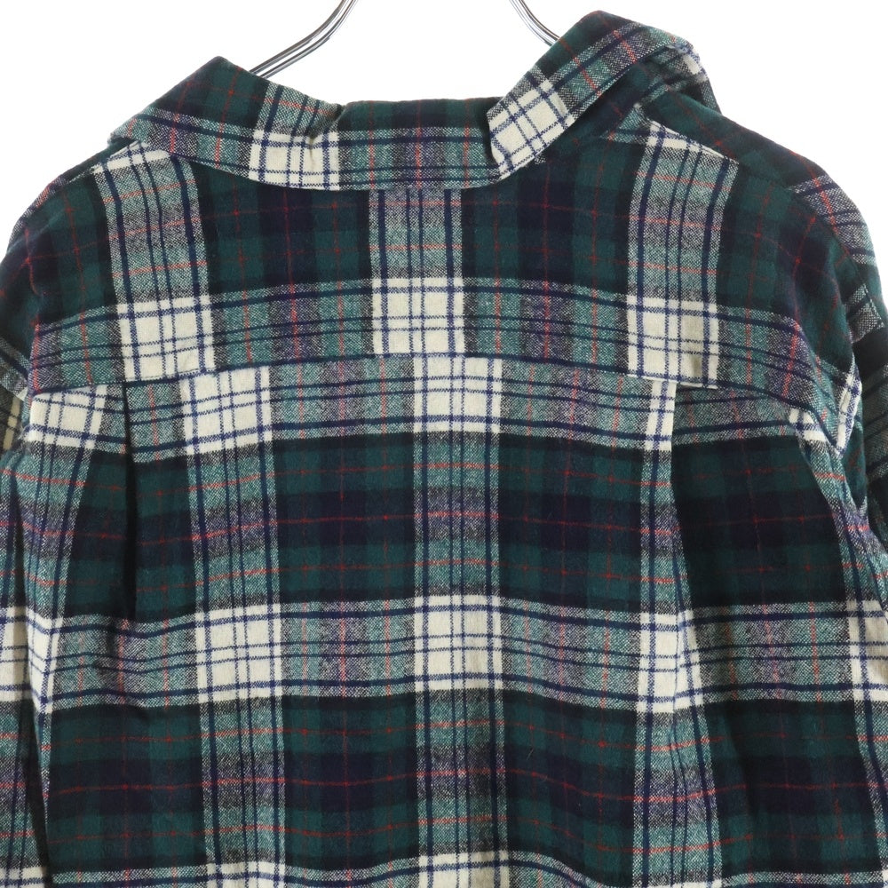 PENDLETON(ペンドルトン) 60S WOOL CHECK L/S SHIRT ウール チェック 長袖シャツ グリーン/ホワイト/レッド