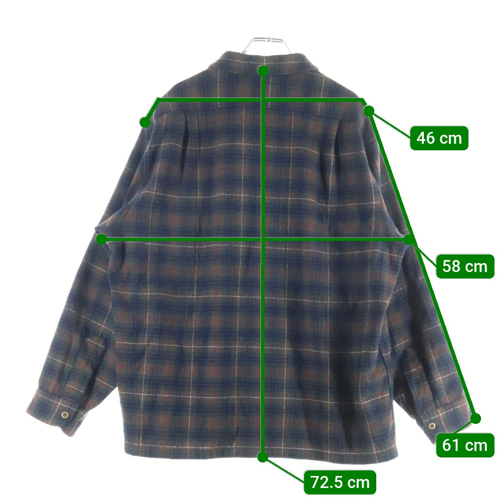 PENDLETON(ペンドルトン) 70S WOOL CHECK L/S SHIRT ウール チェック