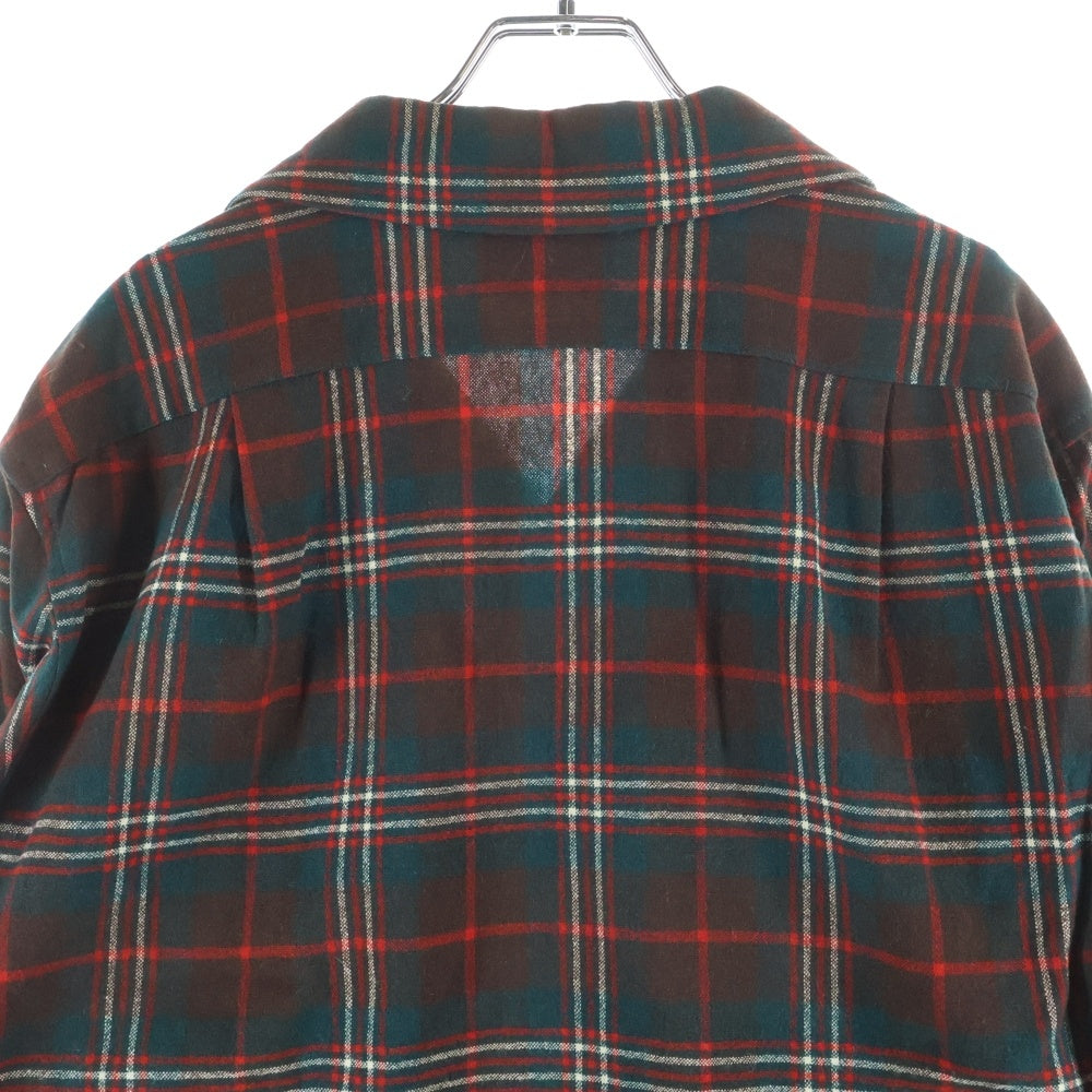 PENDLETON(ペンドルトン) 70S WOOL CHECK L/S SHIRT ウール チェック 長袖シャツ ブラウン/レッド/グリーン