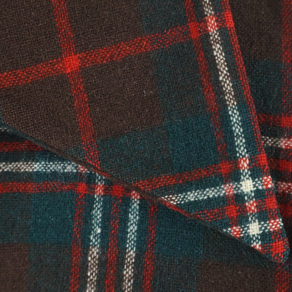 PENDLETON(ペンドルトン) 70S WOOL CHECK L/S SHIRT ウール チェック 長袖シャツ ブラウン/レッド/グリーン