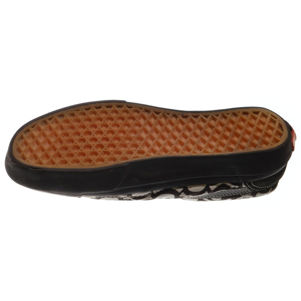 VANS(ヴァンズ) 90S OLD SKOOL SKULL オールドスクール スリッポン スカル ドクロ 髑髏 ブラック/ホワイト