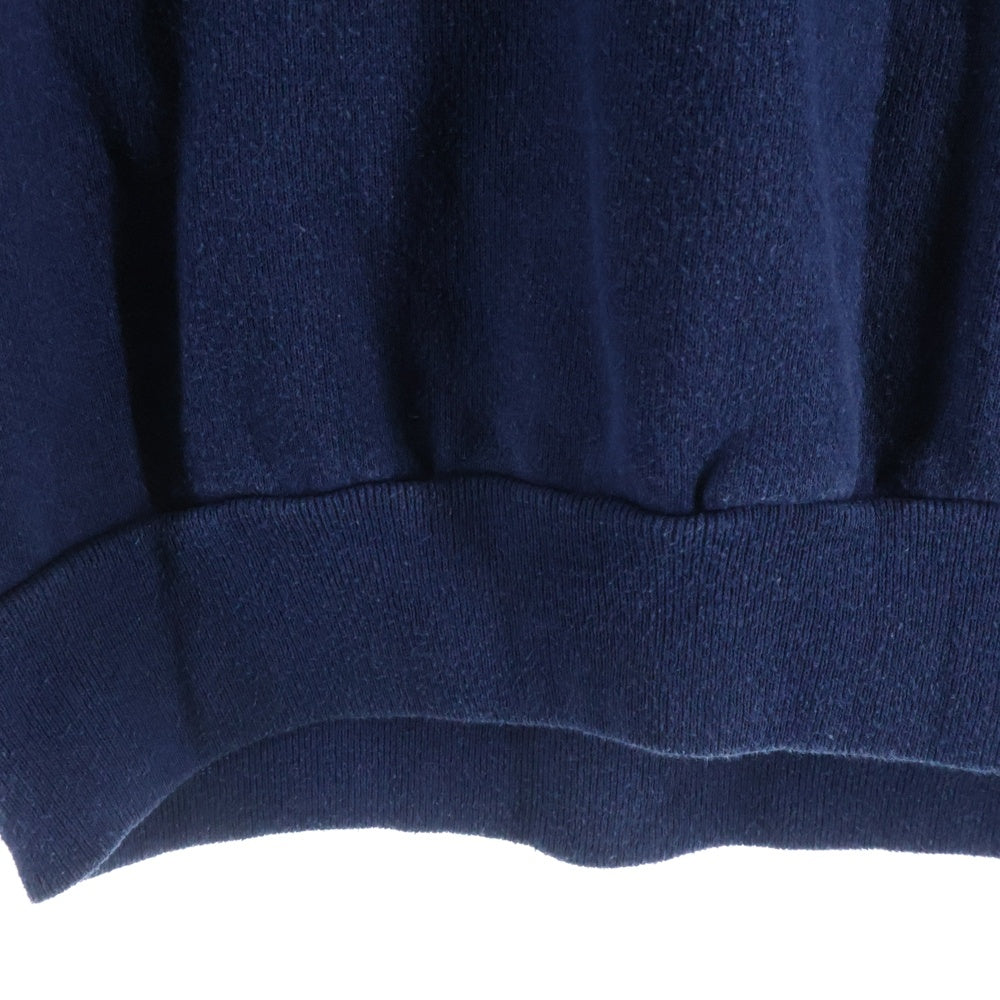 VINTAGE(ヴィンテージ) 60S PULOVER SWEAT スウェット トレーナー 袖貫通ステッチ 脇ガゼット ネイビー