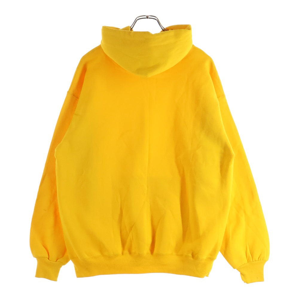 VINTAGE(ヴィンテージ) 80S JERZEES ジャージーズ DEADSTOCK PULLOVER HOODIE PARKA USA製 デッドストック 無地 フーディー スウェット パーカー イエロー