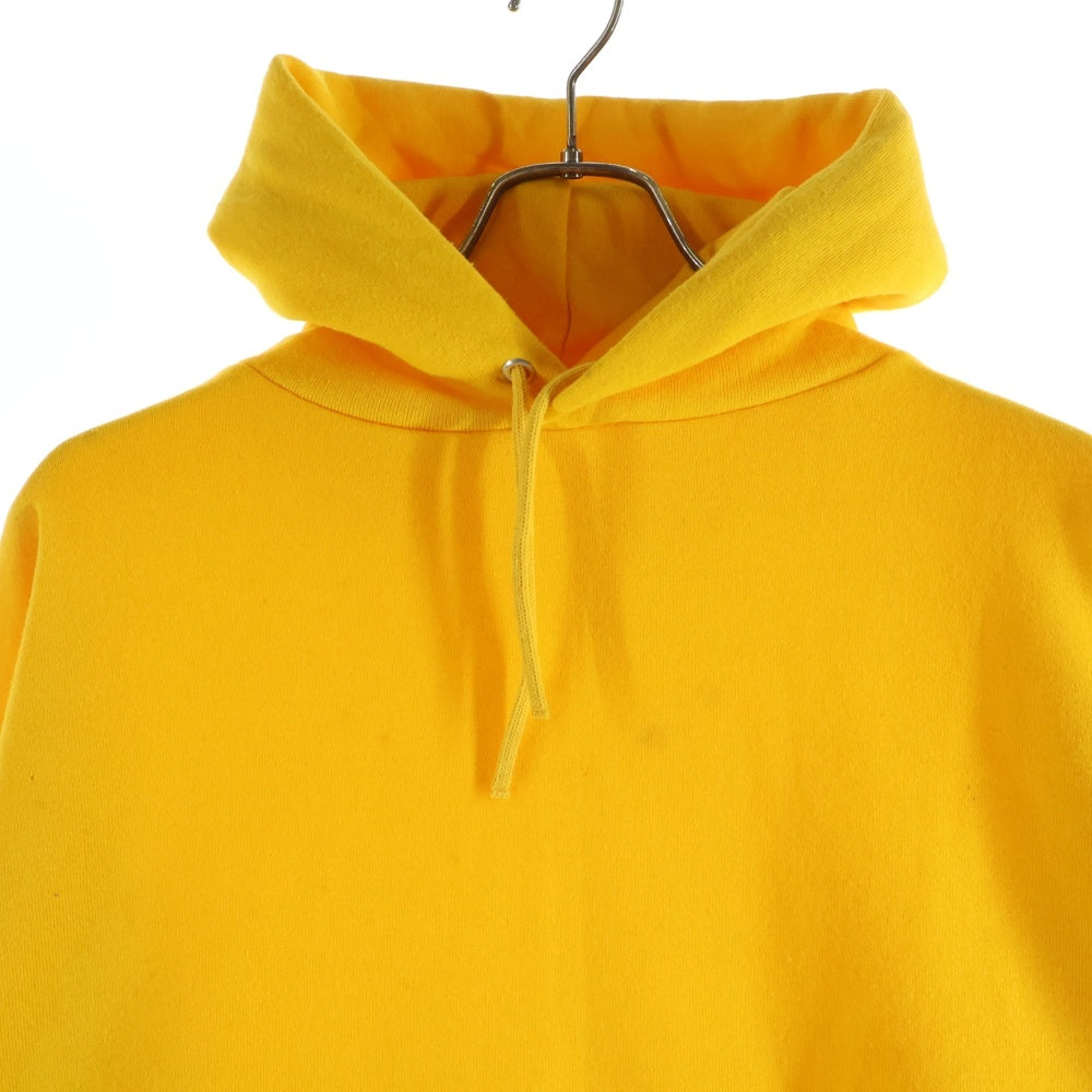 VINTAGE(ヴィンテージ) 80S JERZEES ジャージーズ DEADSTOCK PULLOVER HOODIE PARKA USA製 デッドストック 無地 フーディー スウェット パーカー イエロー