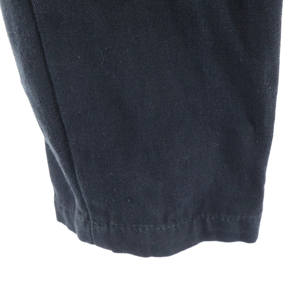 UNIFORM EXPERIMENT(ユニフォームエクスペリメント) ZIP UP TAPERED PANTS ジップアップ マルチジップ パンツ ブラック UE-145050