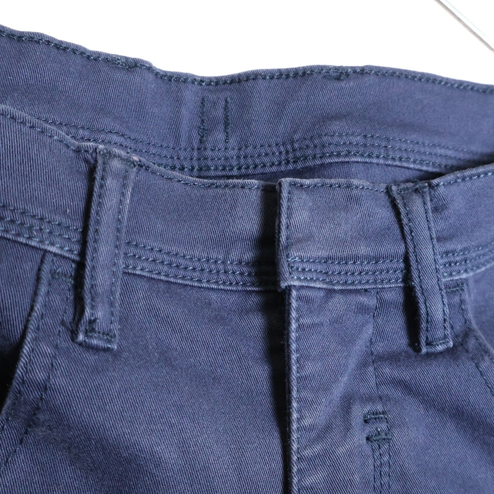 Neil Barrett(ニール バレット) TAPERED ZIP POCKET SKINNY ジップポケット スキニー コットン パンツ ネイビー BDE97T5104