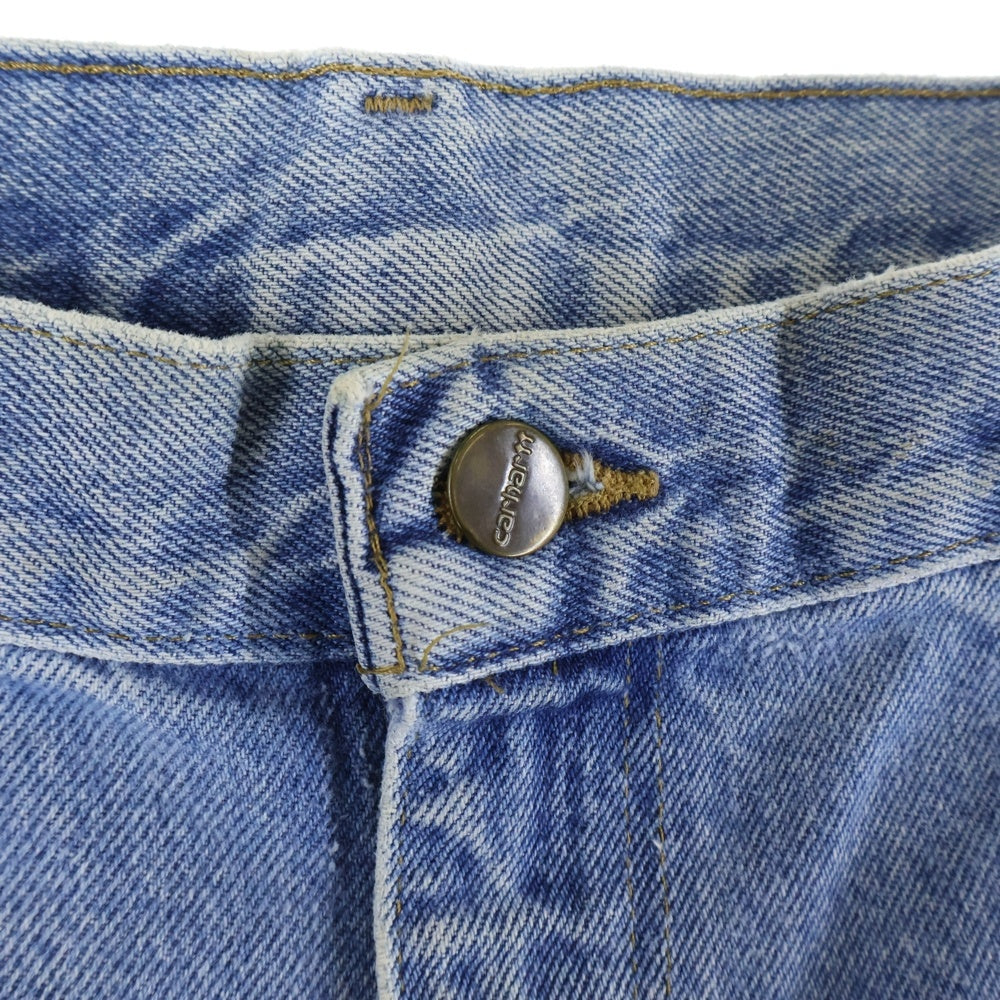 CARHARTT(カーハート) DOUBLE KNEE DENIM PANTS ダブルニーデニムパンツ ブルー