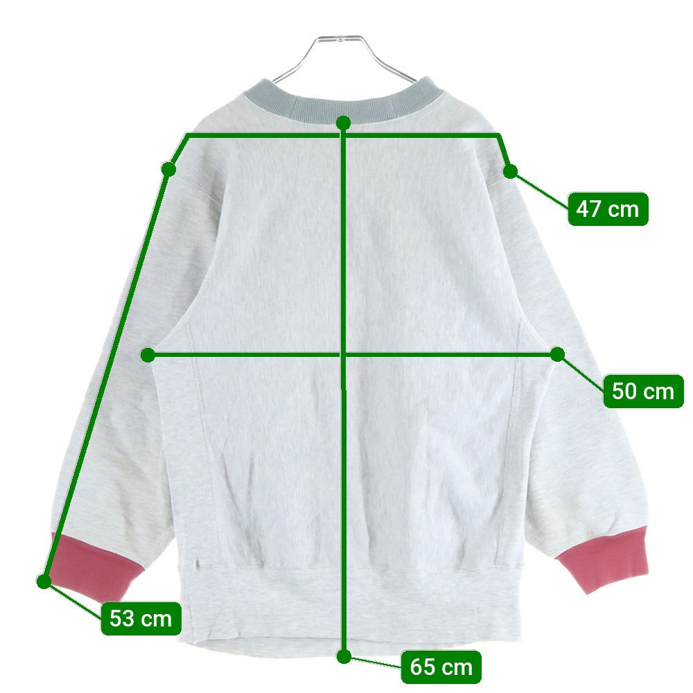 CHAMPION(チャンピオン) 90S REVERSE WEAVE WITTENBERG SWEAT リバースウィーブ ヴィッテンベルグ 3トーン エラー個体 珍ピオン グレー