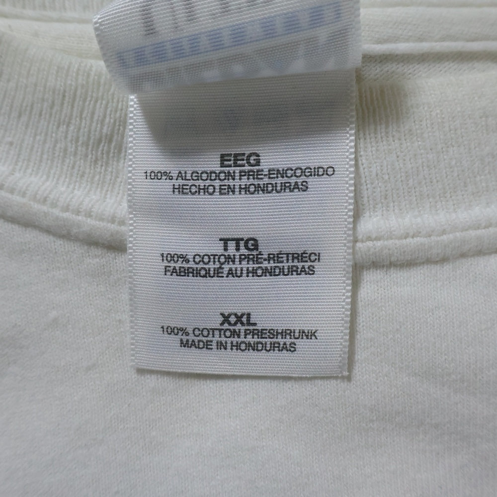 VINTAGE(ヴィンテージ) NAS illmatic 10th anniversary GILDANボディ ナズイルマティック プロモ 両面プリント半袖Tシャツ ホワイト