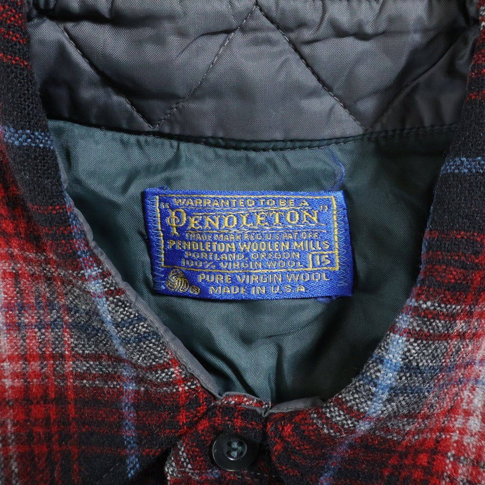 PENDLETON(ペンドルトン) 60S VINTAGE CHECK L/S SHIRT オンブレ