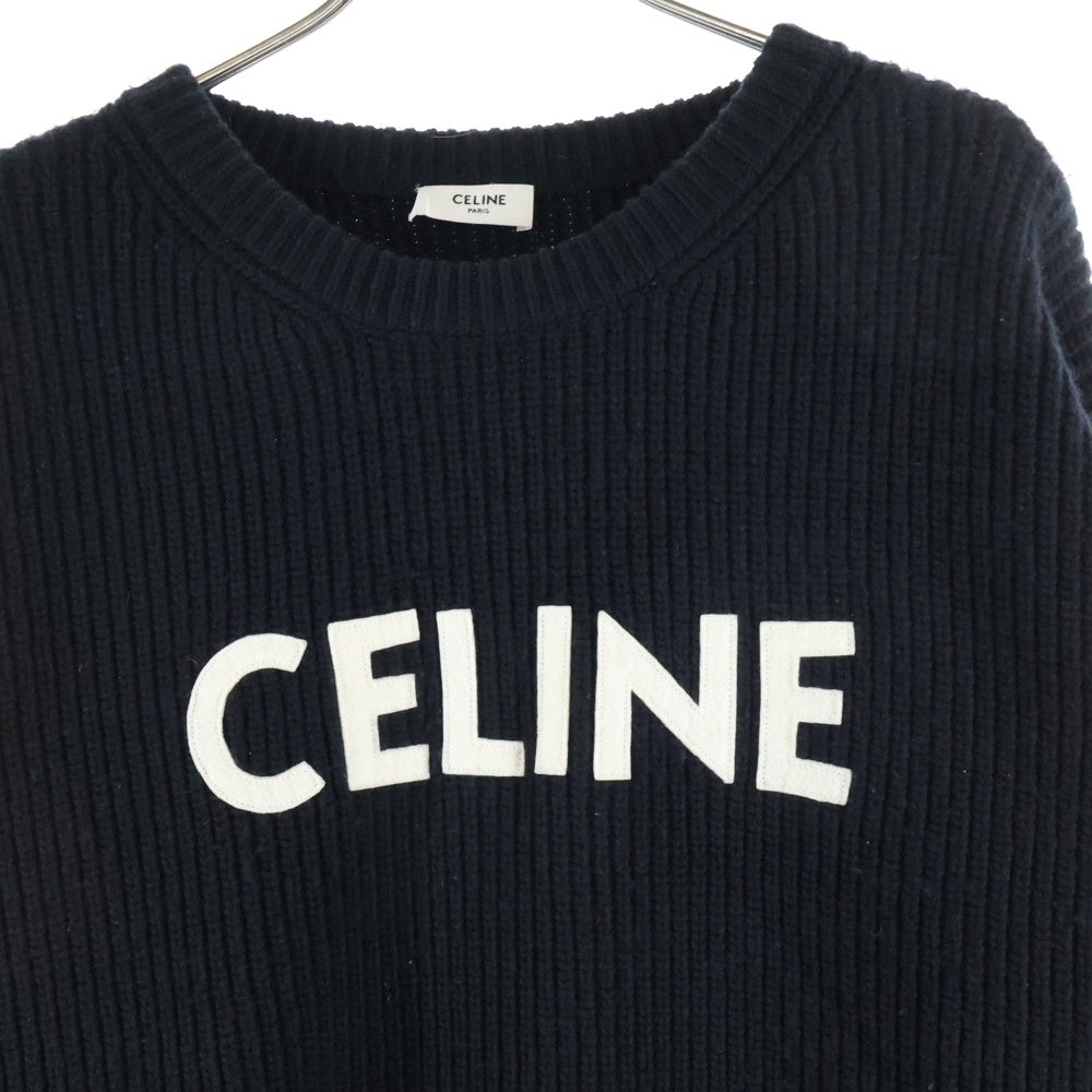 CELINE(セリーヌ) 21AW Oversized Celine Sweater In Ribbed Wool