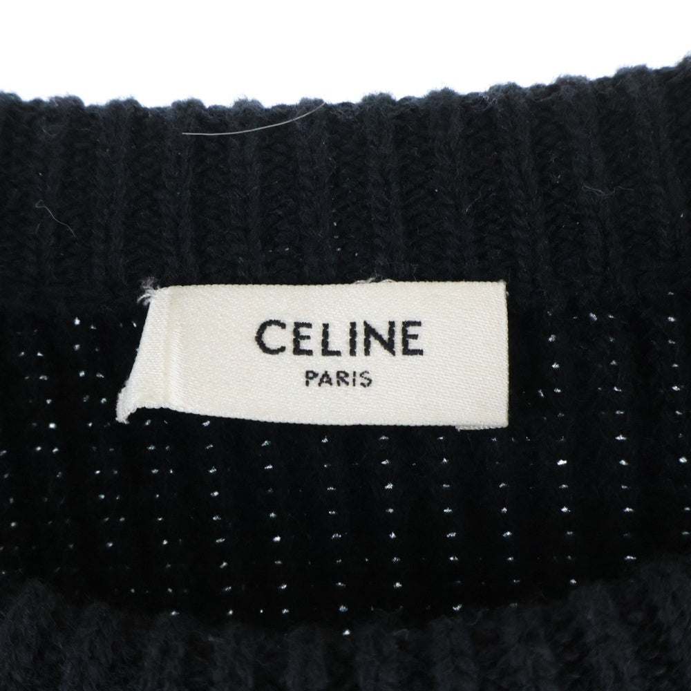 CELINE(セリーヌ) 21AW Oversized Celine Sweater In Ribbed Wool