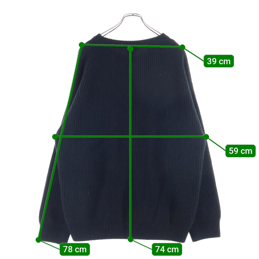 CELINE(セリーヌ) 21AW Oversized Celine Sweater In Ribbed Wool