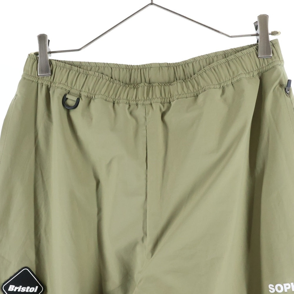 F.C.R.B./F.C.Real Bristol/FCRB(エフシーアールビー/エフシーレアルブリストル) 24SS VENTILATION LOGO TRAINING EASY PANTS ベンチレーション トレーニング パンツ カーキ FCRB-240057