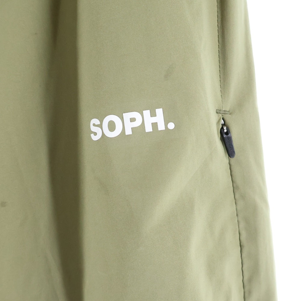 F.C.R.B./F.C.Real Bristol/FCRB(エフシーアールビー/エフシーレアルブリストル) 24SS VENTILATION LOGO TRAINING EASY PANTS ベンチレーション トレーニング パンツ カーキ FCRB-240057