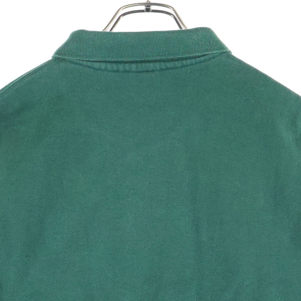 VINTAGE(ヴィンテージ) 90S LANDS' END ランズエンド SWEAT POLO SHIRT 三角タグ スウェット ポロシャツ グリーン
