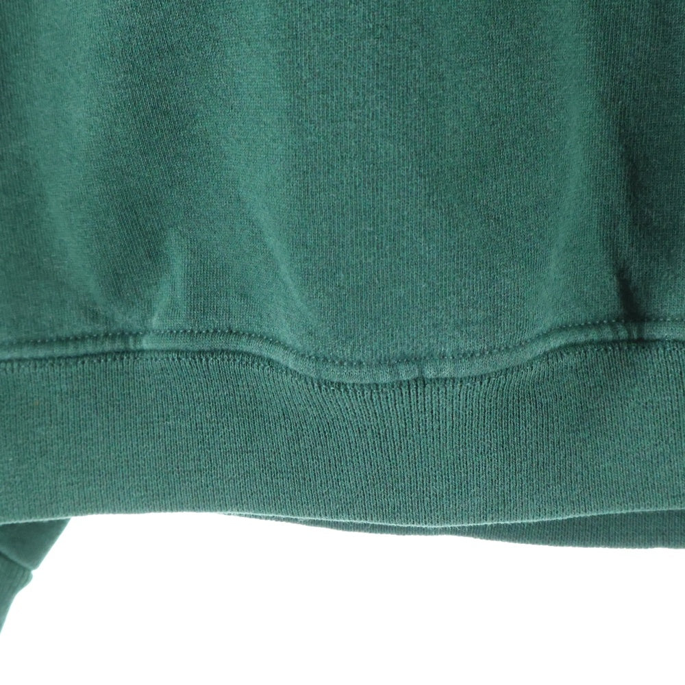VINTAGE(ヴィンテージ) 90S LANDS' END ランズエンド SWEAT POLO SHIRT 三角タグ スウェット ポロシャツ グリーン