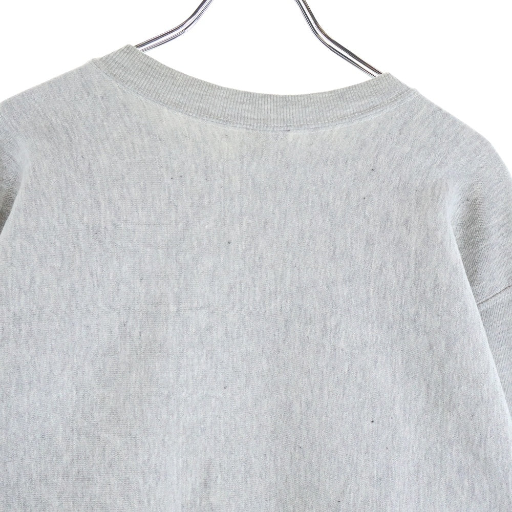 CHAMPION(チャンピオン) 70S REVERSE WEAVE SWEAT リバースウィーブ スウェット 単色タグ ベタプリ カプセル グレー