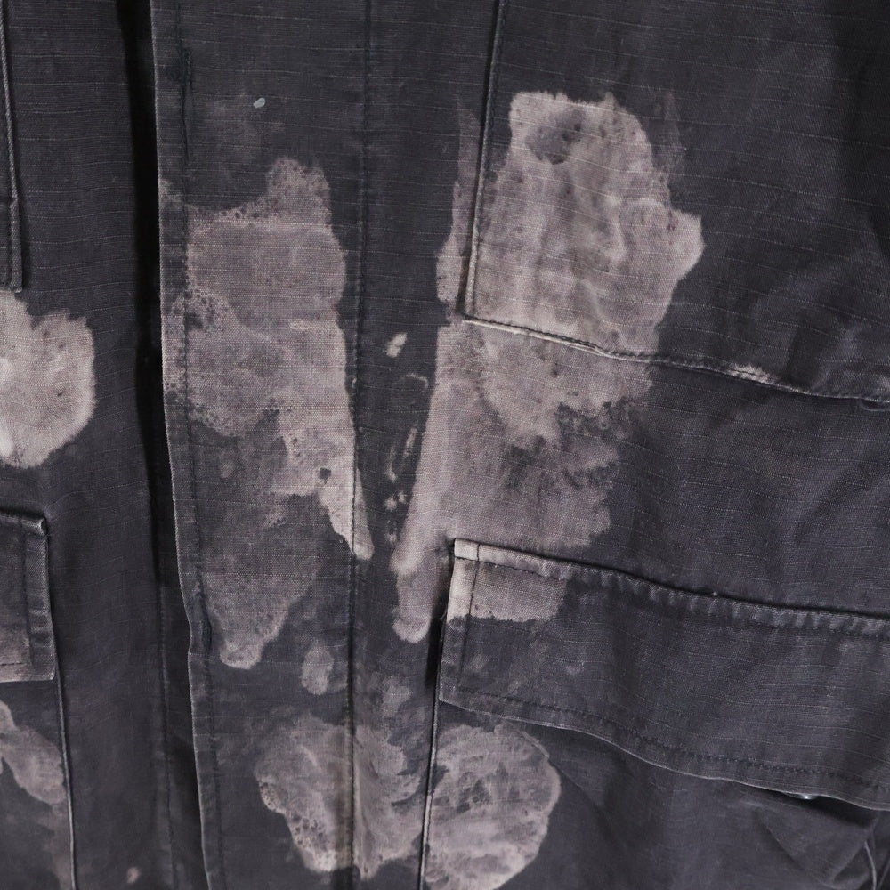 VINTAGE(ヴィンテージ) U.S. ARMY BDU MILITARY JACKET RIP STOP 米軍 ジャケット シャツ リップストップ ブラック 8415-01-390-8544