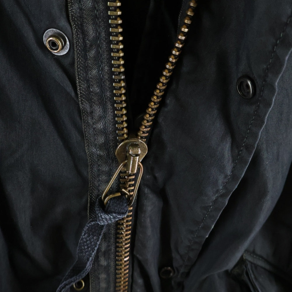 VINTAGE(ヴィンテージ) 70-80S U.S. ARMY M65 MILITARY JACKET COAT ミリタリージャケット コート フィッシュテール ブラック