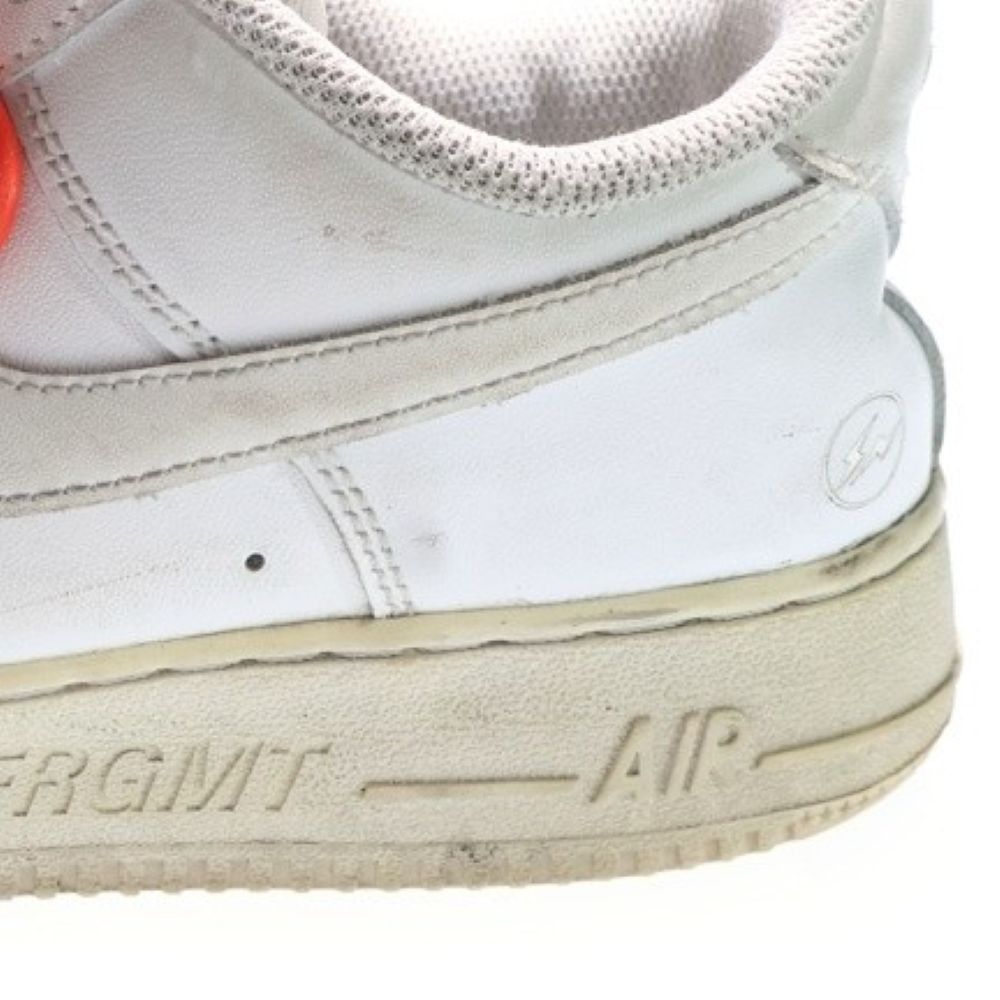 NIKE(ナイキ) ×FRAGMENT DESIGN AIR FORCE 1 LOW WHITE CW2288-111 ×フラグメント エアフォース ローカットスニーカー ホワイト US8/JP26cm