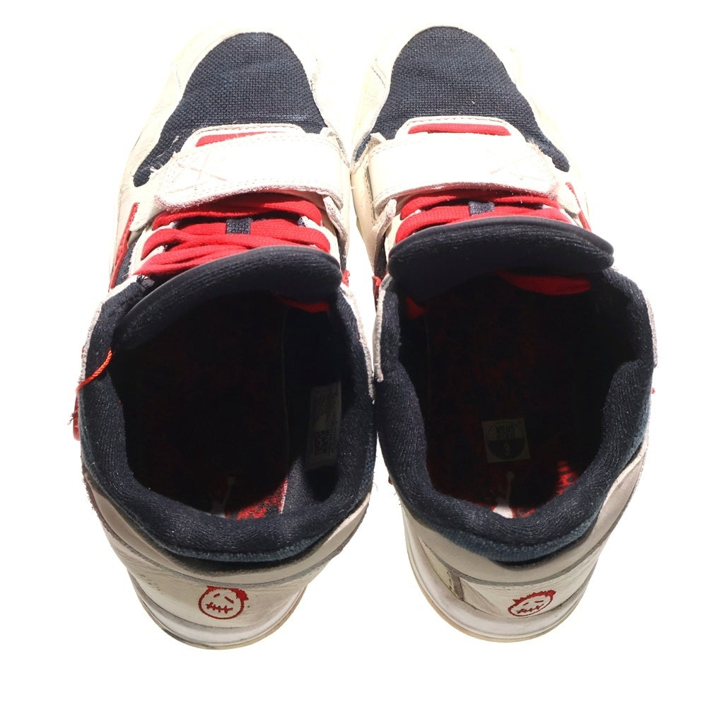 NIKE(ナイキ) ×TRAVIS SCOTT JORDAN JUMPMAN JACK TR UNIVERSITY RED トラヴィススコット ジョーダン ジャンプマン ジャック ローカットスニーカー US9/27cm FZ8117-101