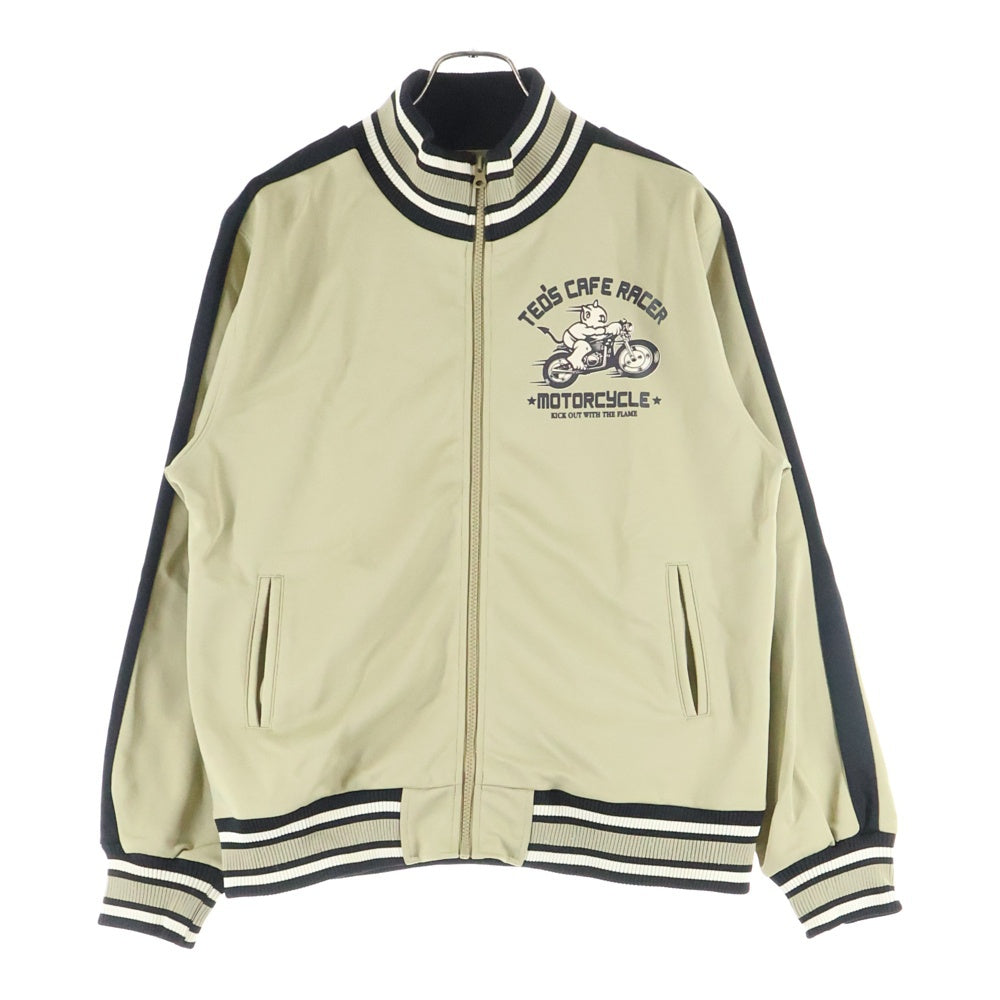 TEDMAN TED COMPANY(テッドマン テッドカンパニー) CAFE RACER トラックジャケット ベージュ ジップアップ